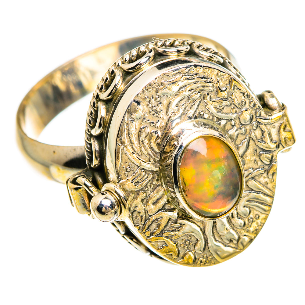 Ethiopian Opal Rings handcrafted by Ana Silver Co - RING83479