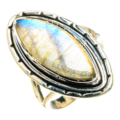 Labradorite Rings handcrafted by Ana Silver Co - RING83486