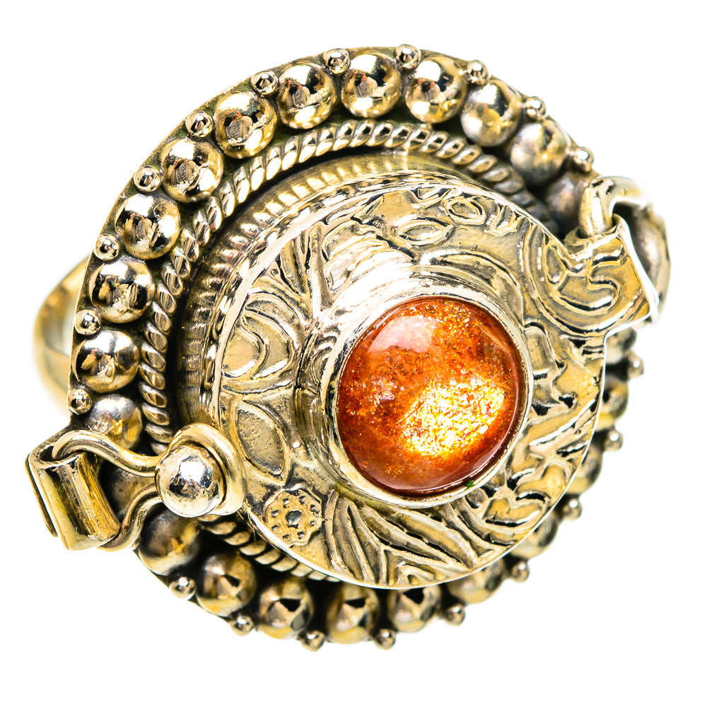 Sunstone Rings handcrafted by Ana Silver Co - RING83502