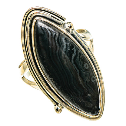 Psilomelane Rings handcrafted by Ana Silver Co - RING83510