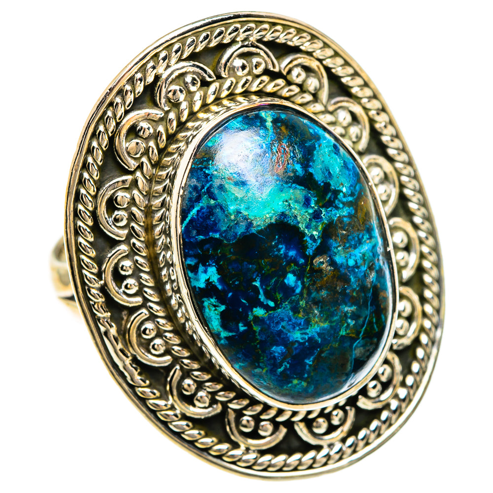 Shattuckite Rings handcrafted by Ana Silver Co - RING83529