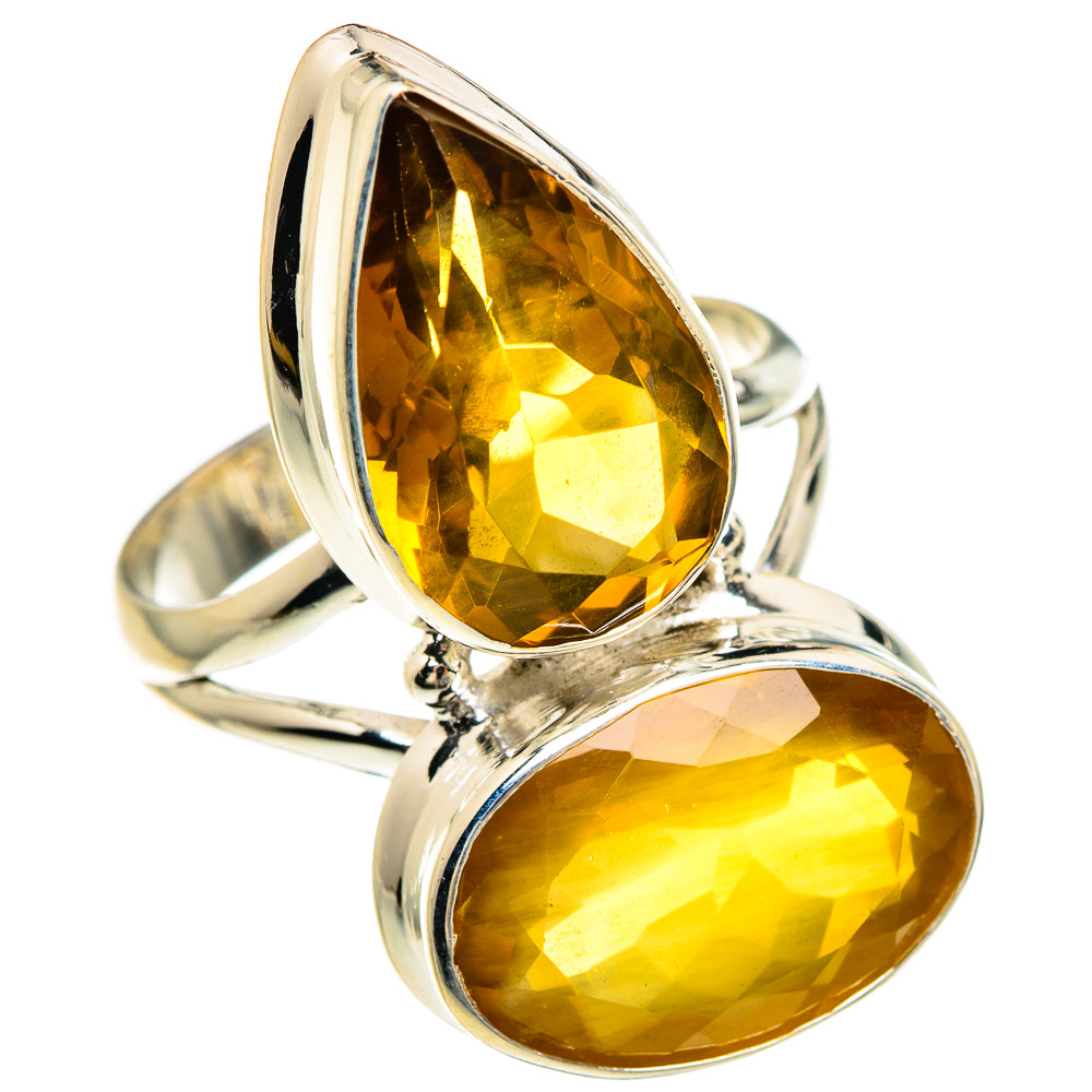 Mandarin Citrine Rings handcrafted by Ana Silver Co - RING83539