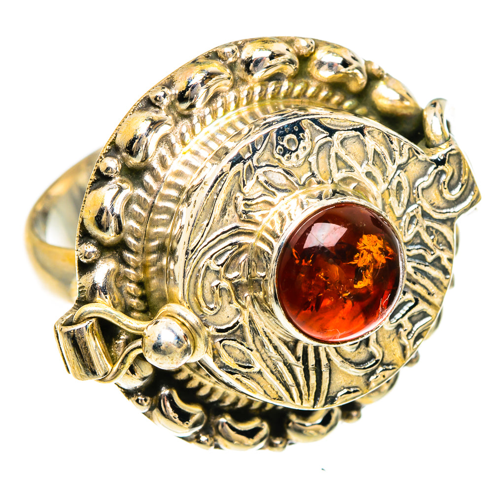 Baltic Amber Rings handcrafted by Ana Silver Co - RING83542