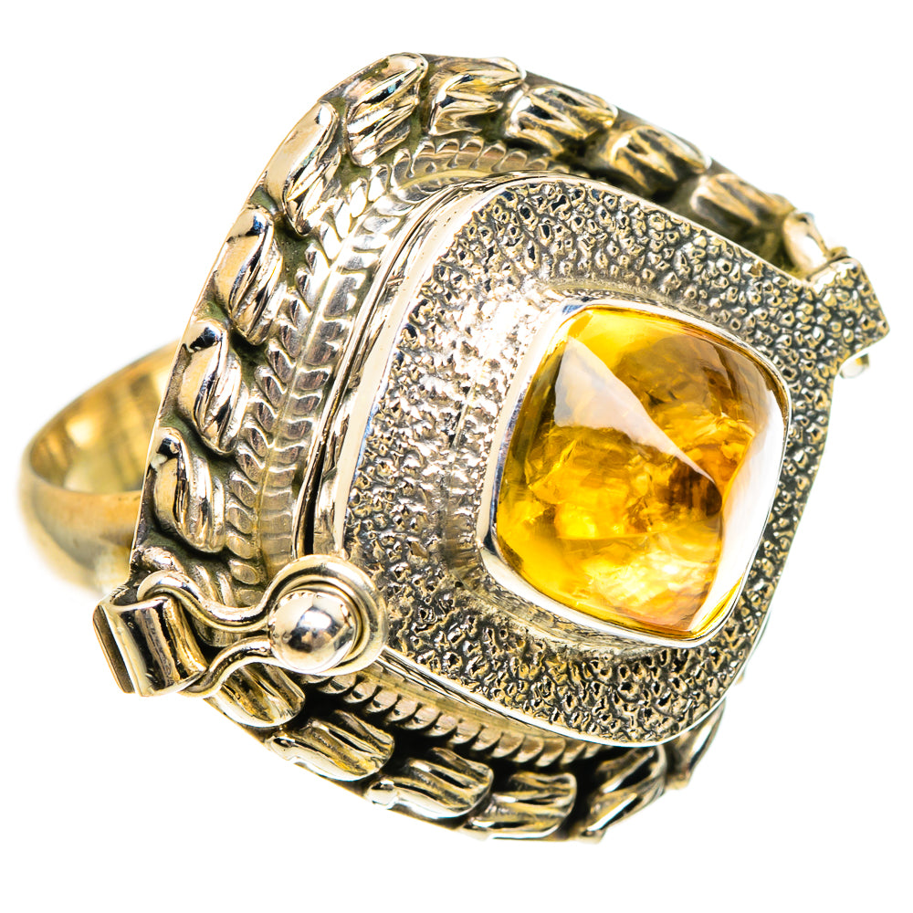 Citrine Rings handcrafted by Ana Silver Co - RING83543