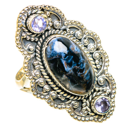Pietersite Rings handcrafted by Ana Silver Co - RING83547