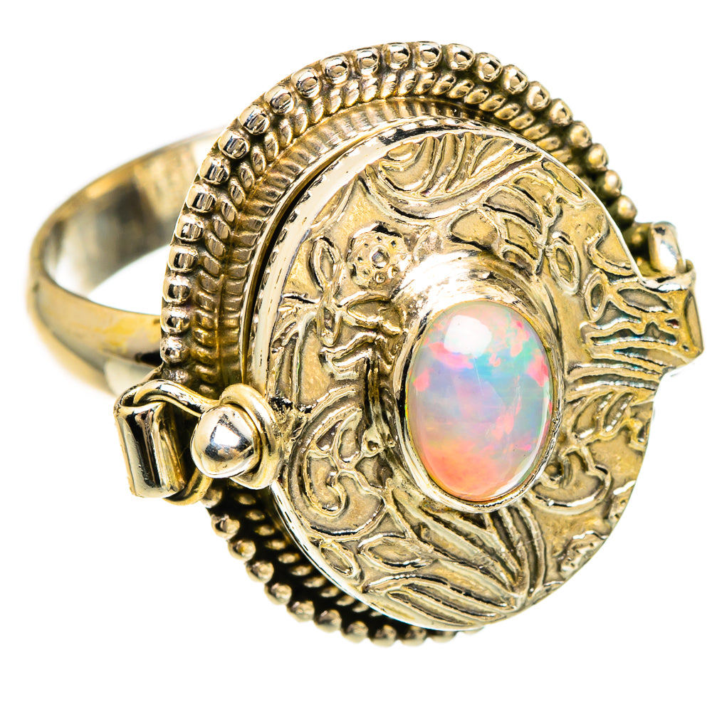 Ethiopian Opal Rings handcrafted by Ana Silver Co - RING83551