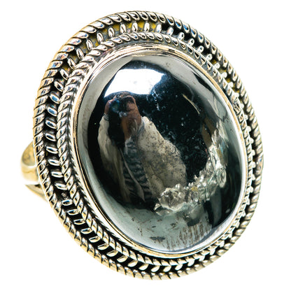 Hematite Rings handcrafted by Ana Silver Co - RING83554