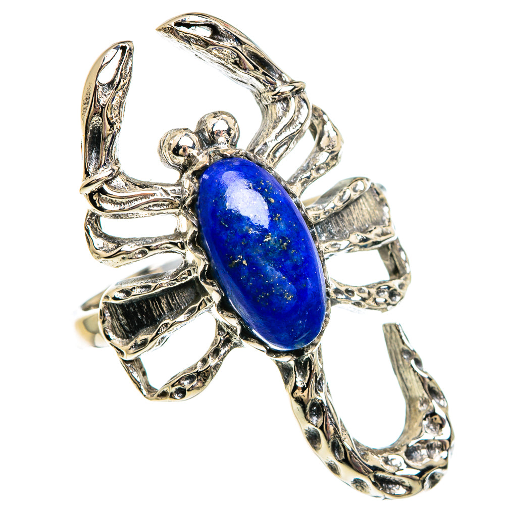 Lapis Lazuli Rings handcrafted by Ana Silver Co - RING83565