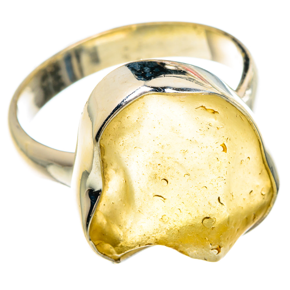 Libyan Glass Rings handcrafted by Ana Silver Co - RING83574
