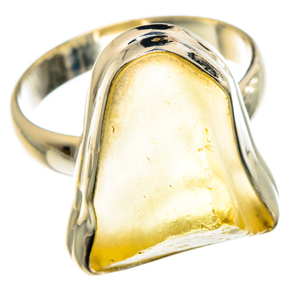 Libyan Glass Rings handcrafted by Ana Silver Co - RING83577