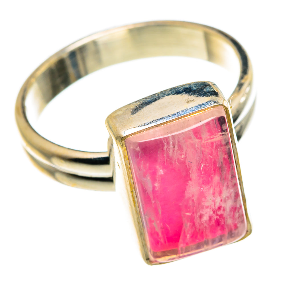 Pink Moonstone Rings handcrafted by Ana Silver Co - RING83579