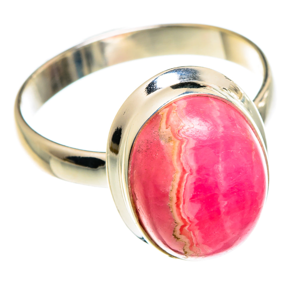 Rhodochrosite Rings handcrafted by Ana Silver Co - RING83582