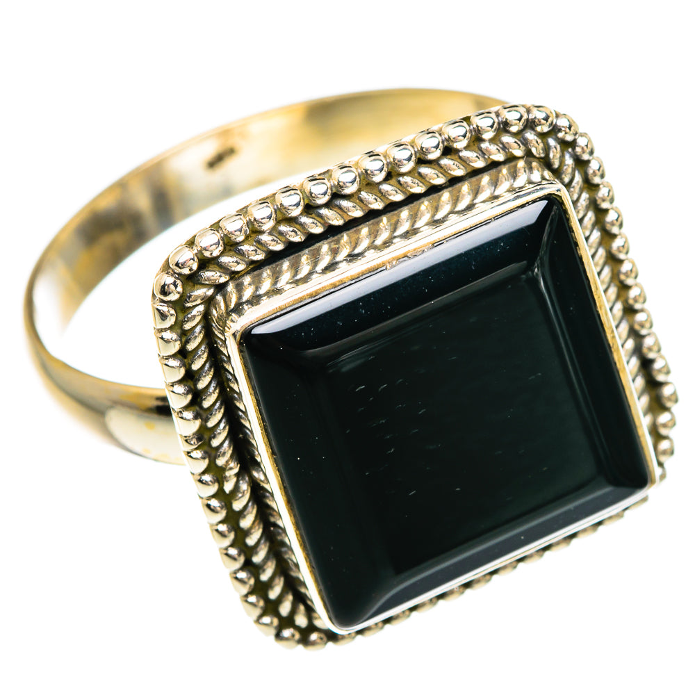 Black Onyx Rings handcrafted by Ana Silver Co - RING83589