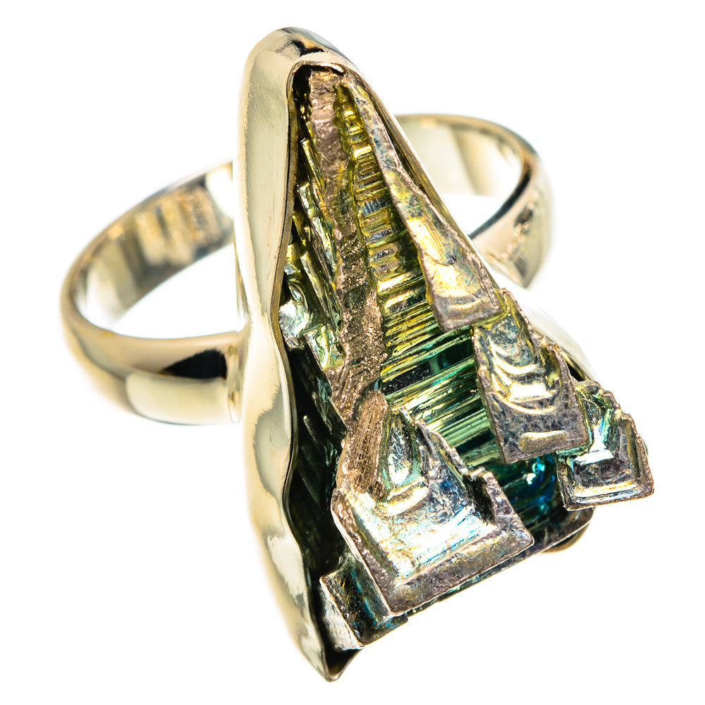 Bismuth Crystal Rings handcrafted by Ana Silver Co - RING83595
