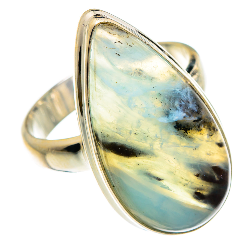 Peruvian Opal Rings handcrafted by Ana Silver Co - RING83602