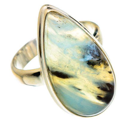 Peruvian Opal Rings handcrafted by Ana Silver Co - RING83602