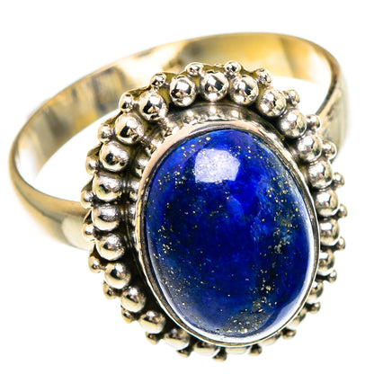 Lapis Lazuli Rings handcrafted by Ana Silver Co - RING83606