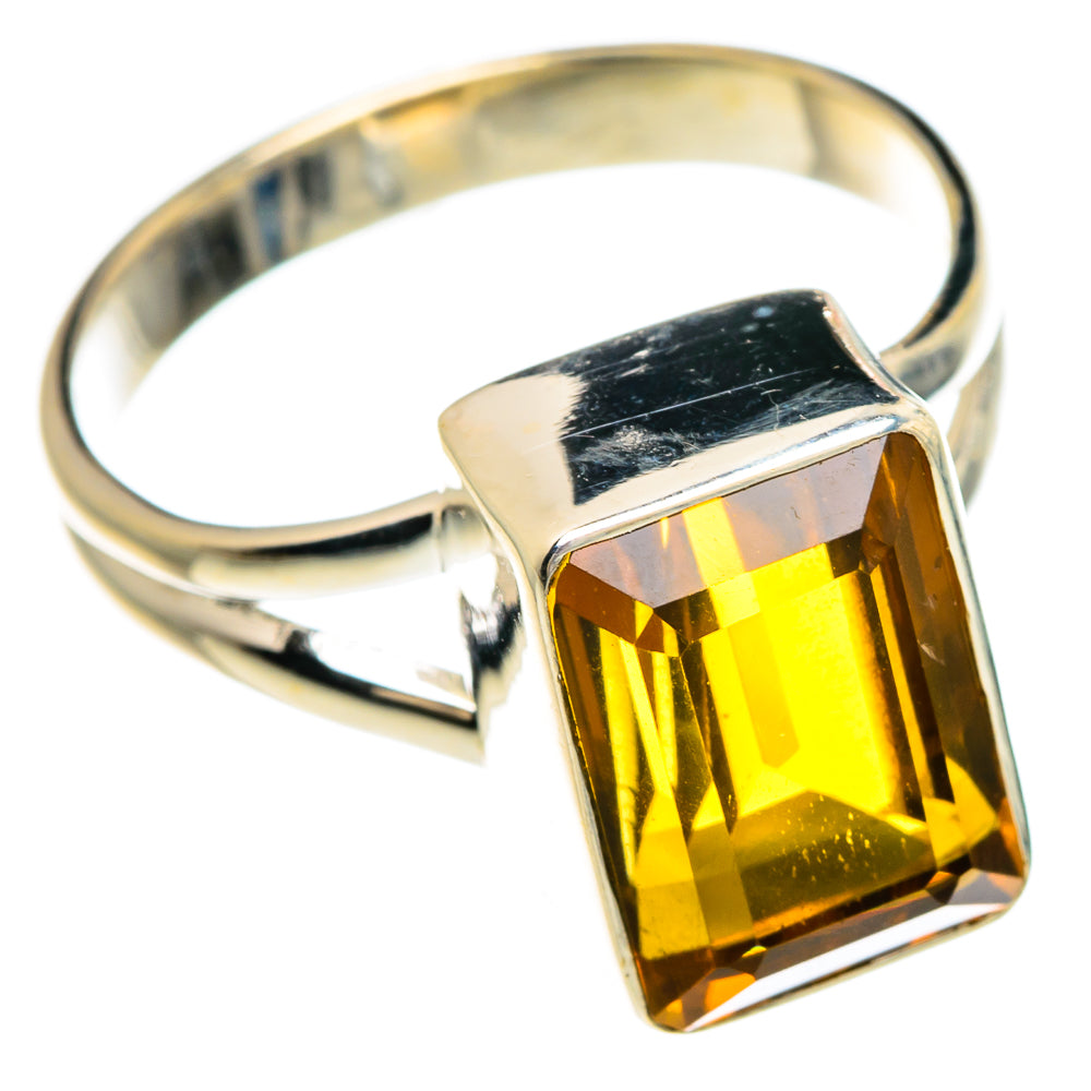 Mandarin Citrine Rings handcrafted by Ana Silver Co - RING83617