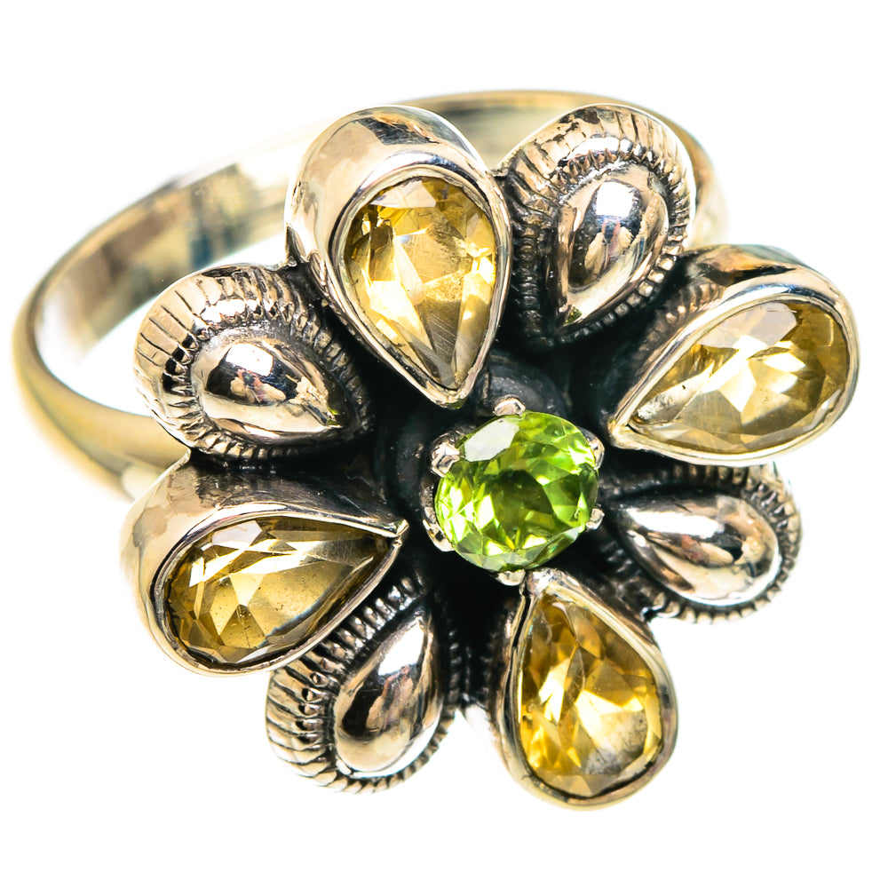 Citrine Rings handcrafted by Ana Silver Co - RING83618