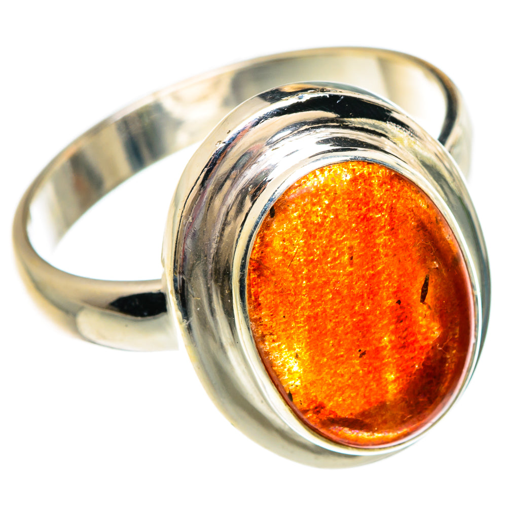 Sunstone Rings handcrafted by Ana Silver Co - RING83619