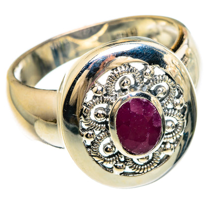 Ruby Rings handcrafted by Ana Silver Co - RING83621