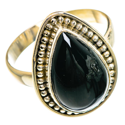 Black Onyx Rings handcrafted by Ana Silver Co - RING83630