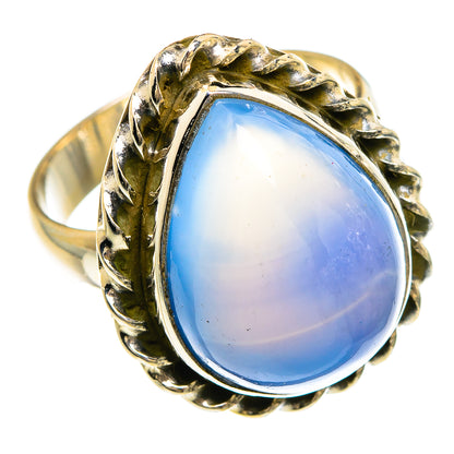 Chalcedony Rings handcrafted by Ana Silver Co - RING83646
