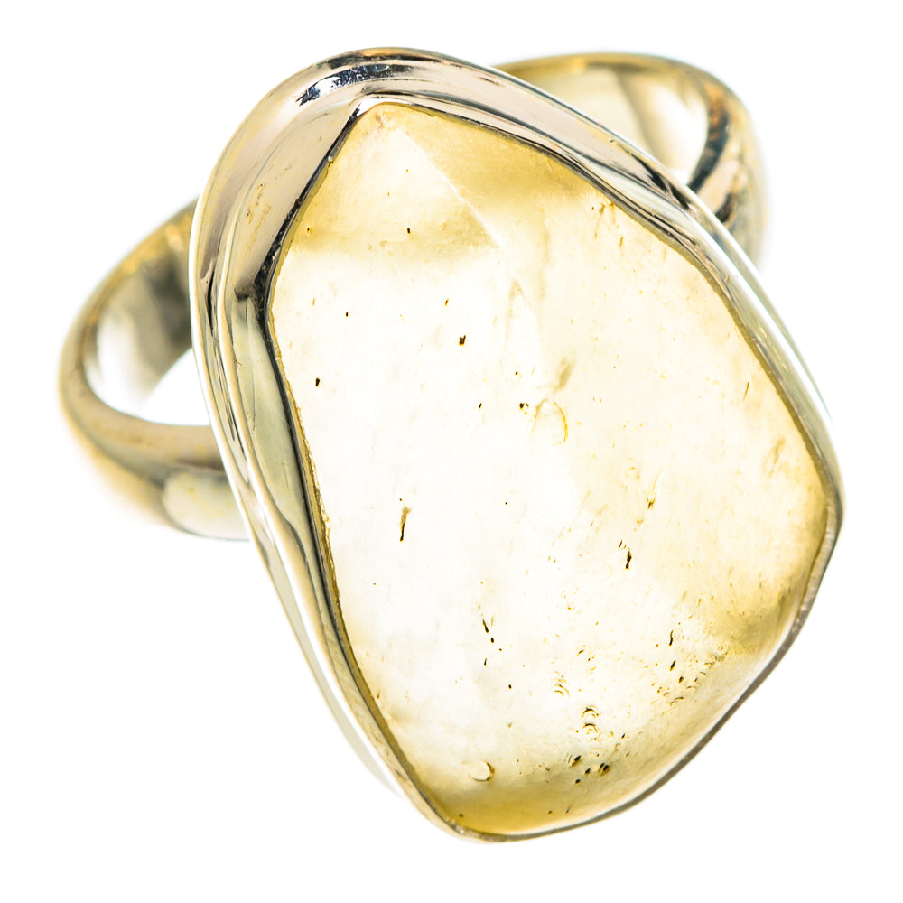 Libyan Glass Rings handcrafted by Ana Silver Co - RING83657