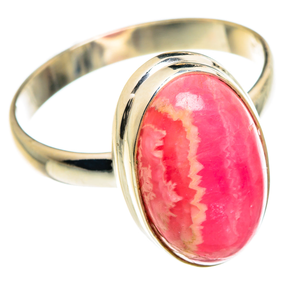 Rhodochrosite Rings handcrafted by Ana Silver Co - RING83662