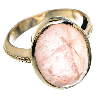 Rose Quartz Rings handcrafted by Ana Silver Co - RING83663