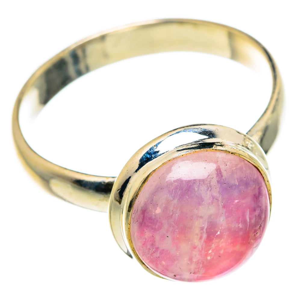 Pink Moonstone Rings handcrafted by Ana Silver Co - RING83664
