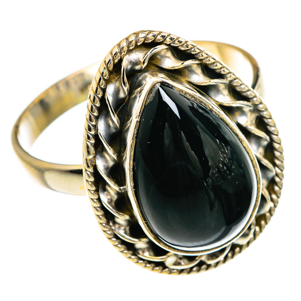 Black Onyx Rings handcrafted by Ana Silver Co - RING83670