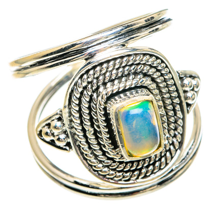 Ethiopian Opal Rings handcrafted by Ana Silver Co - RING83676