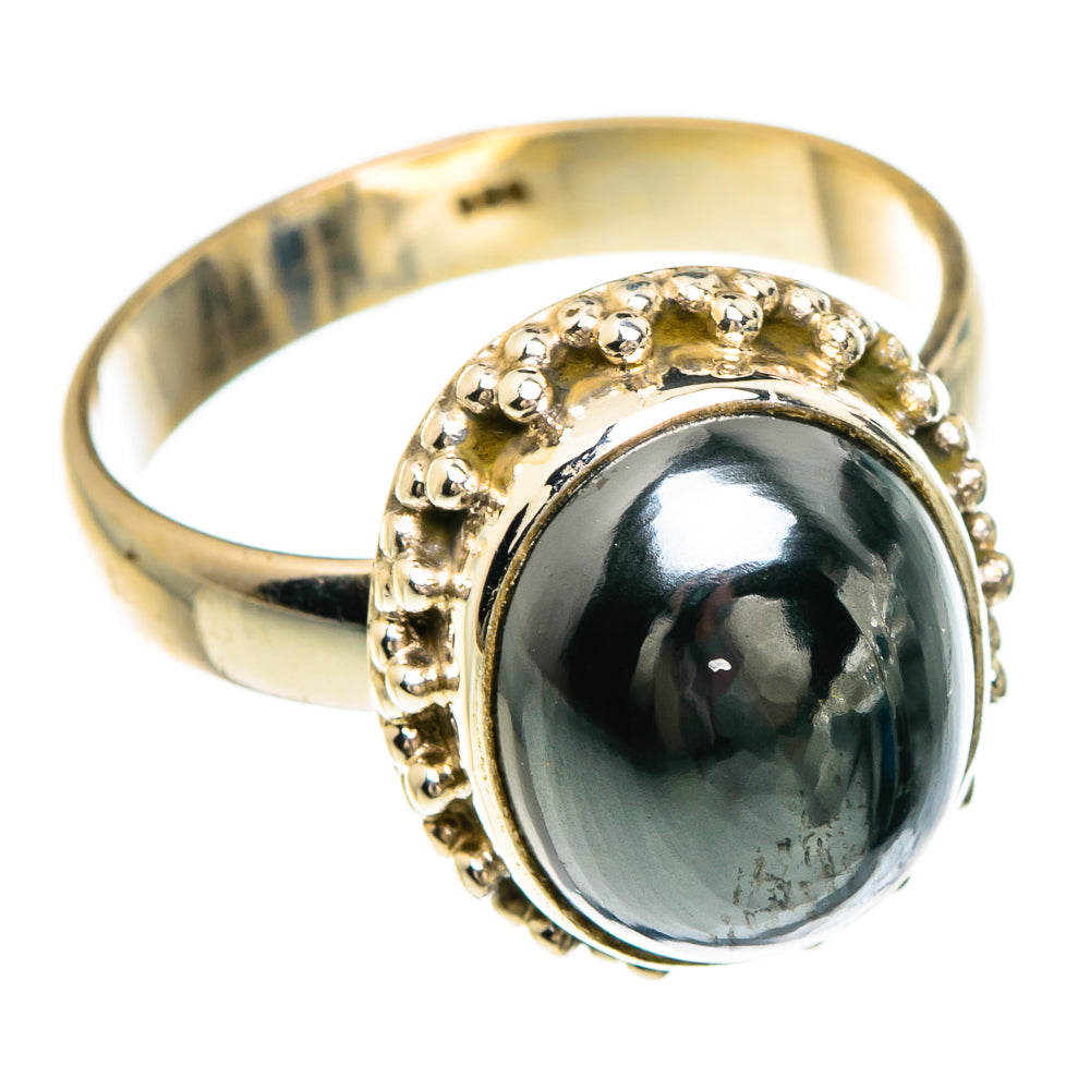 Hematite Rings handcrafted by Ana Silver Co - RING83678