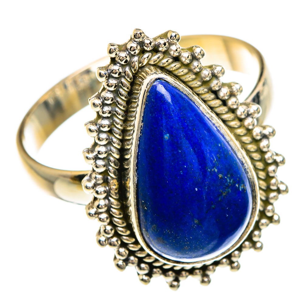 Lapis Lazuli Rings handcrafted by Ana Silver Co - RING83686