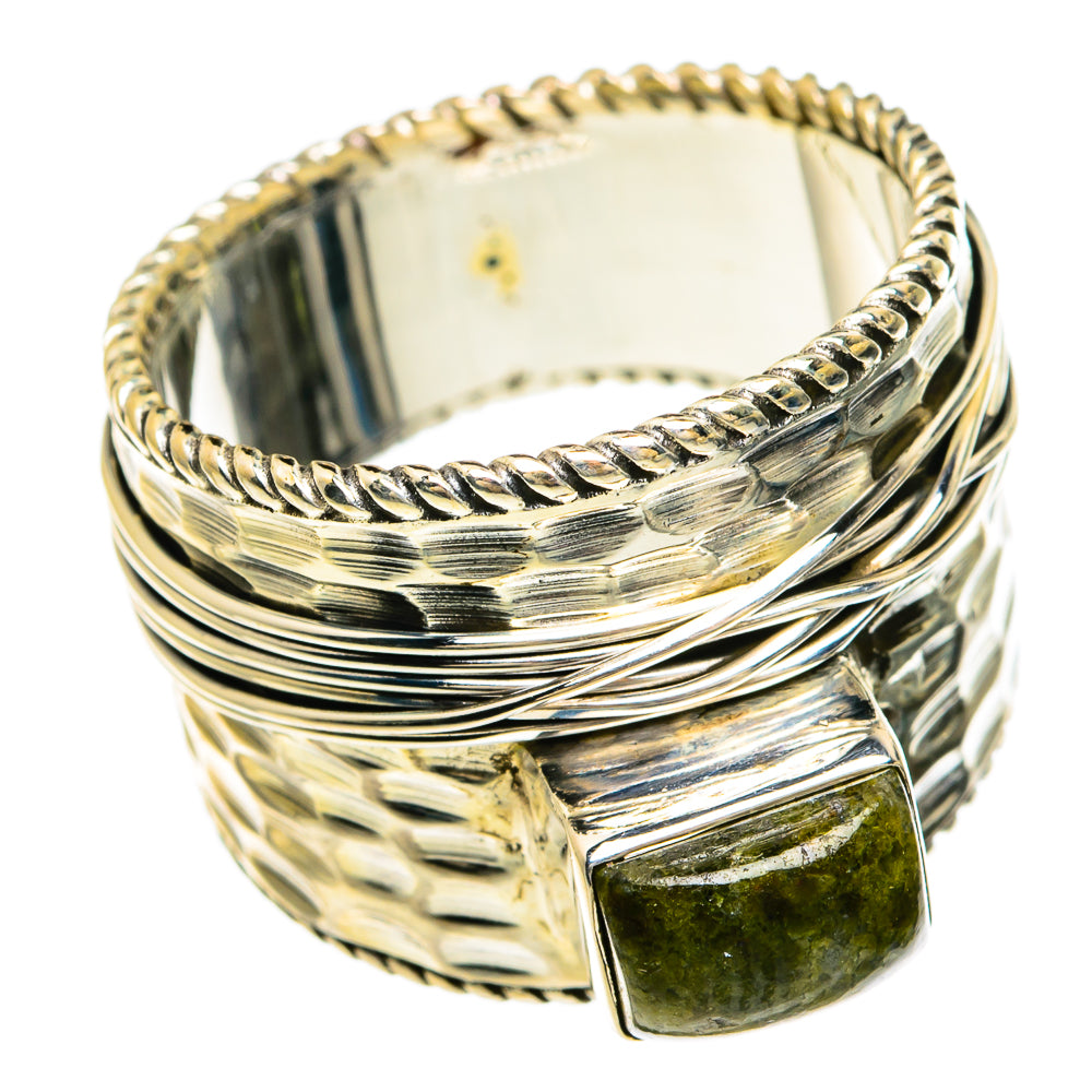 Rainforest Jasper Rings handcrafted by Ana Silver Co - RING83689