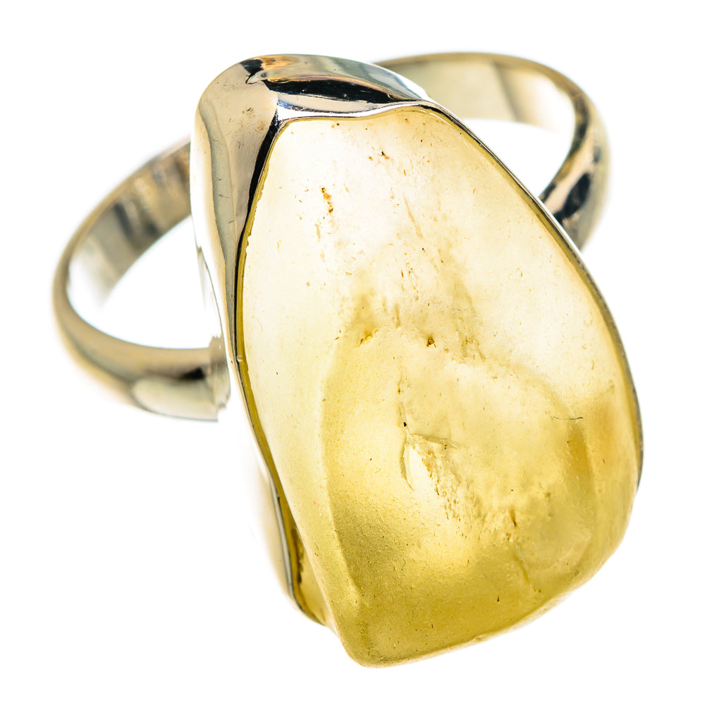 Libyan Glass Rings handcrafted by Ana Silver Co - RING83697
