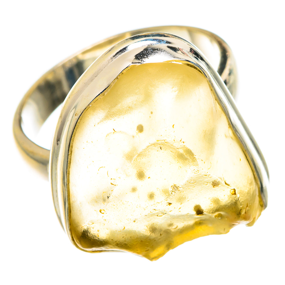 Libyan Glass Rings handcrafted by Ana Silver Co - RING83700