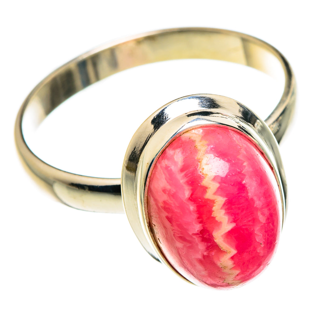 Rhodochrosite Rings handcrafted by Ana Silver Co - RING83702