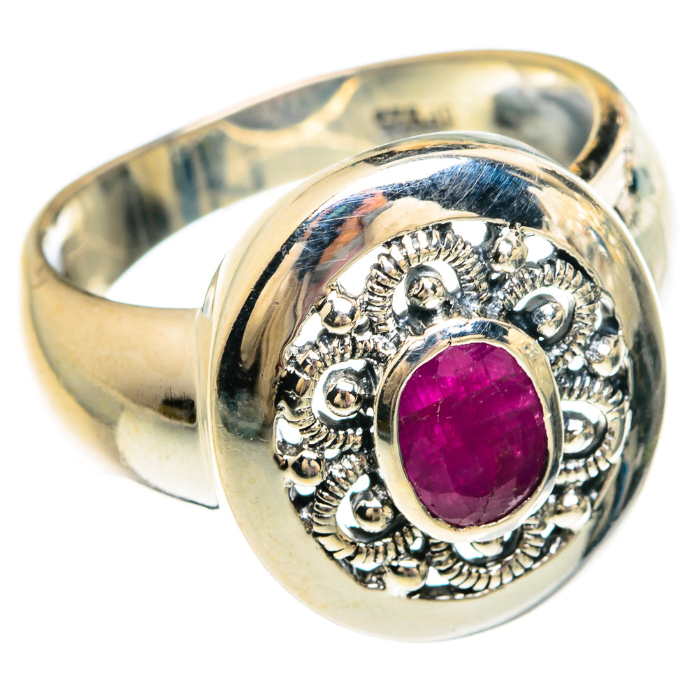 Ruby Rings handcrafted by Ana Silver Co - RING83705