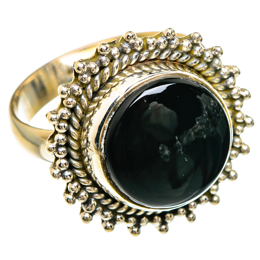 Black Onyx Rings handcrafted by Ana Silver Co - RING83711