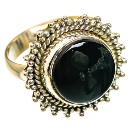 Black Onyx Rings handcrafted by Ana Silver Co - RING83711