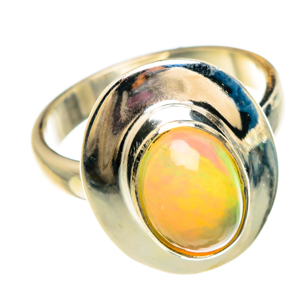 Ethiopian Opal Rings handcrafted by Ana Silver Co - RING83718