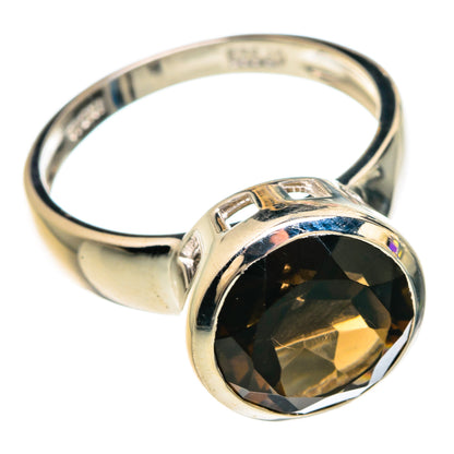 Smoky Quartz Rings handcrafted by Ana Silver Co - RING83735