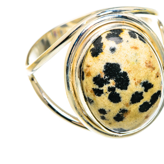 Dalmatian Jasper Rings handcrafted by Ana Silver Co - RING83737