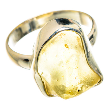 Libyan Glass Rings handcrafted by Ana Silver Co - RING83740