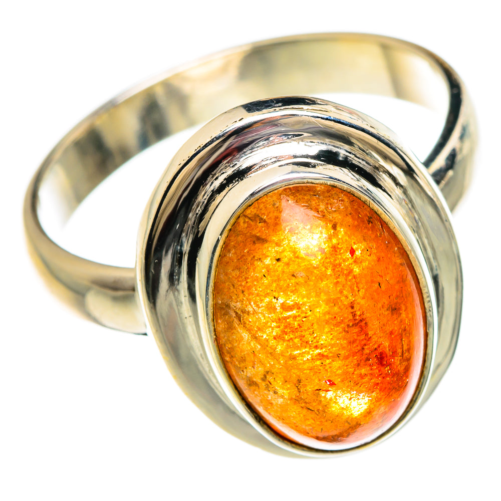 Sunstone Rings handcrafted by Ana Silver Co - RING83741