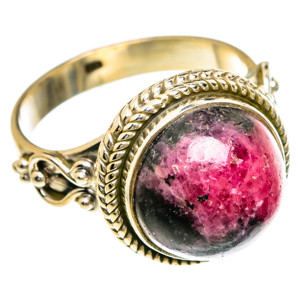 Rhodonite Rings handcrafted by Ana Silver Co - RING83747