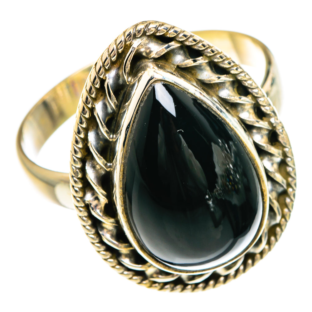 Black Onyx Rings handcrafted by Ana Silver Co - RING83754