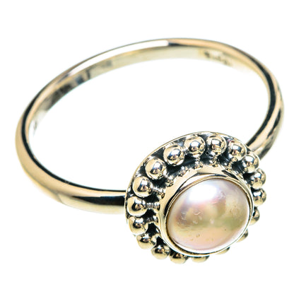 Cultured Pearl Rings handcrafted by Ana Silver Co - RING83757